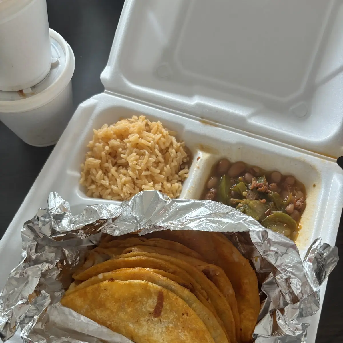Steak Tacos with Rice Beans