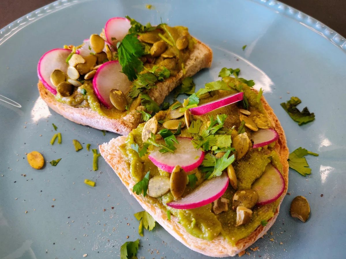 Guacamole Avocado Toast