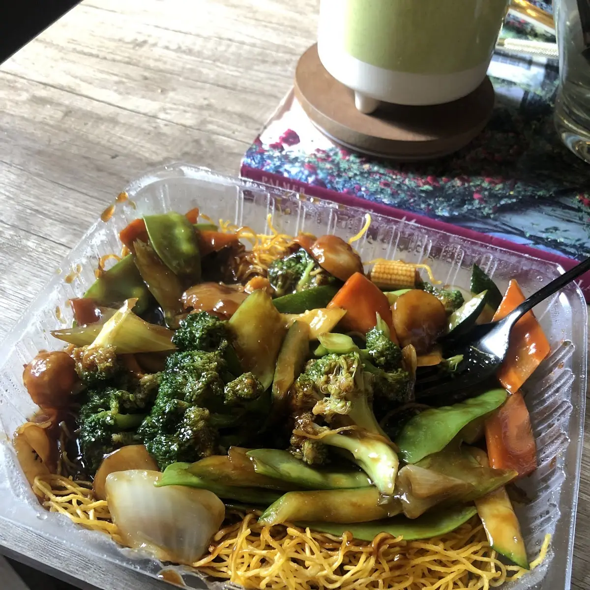 Veggie Pan Fried Noodles
