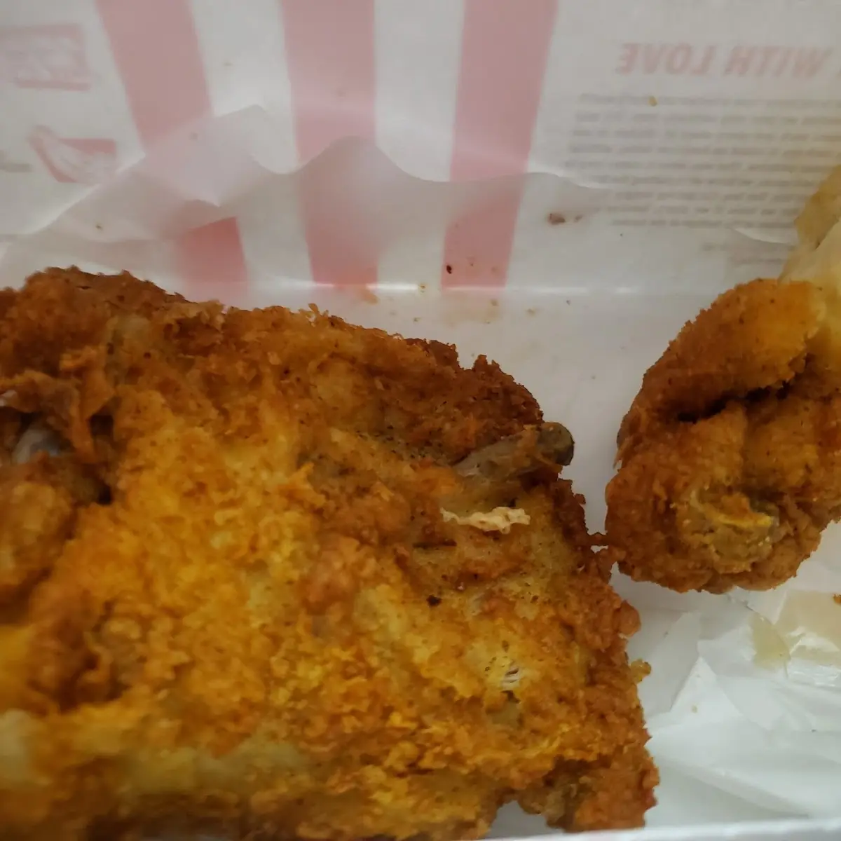 Fried Chicken Breast & Wing