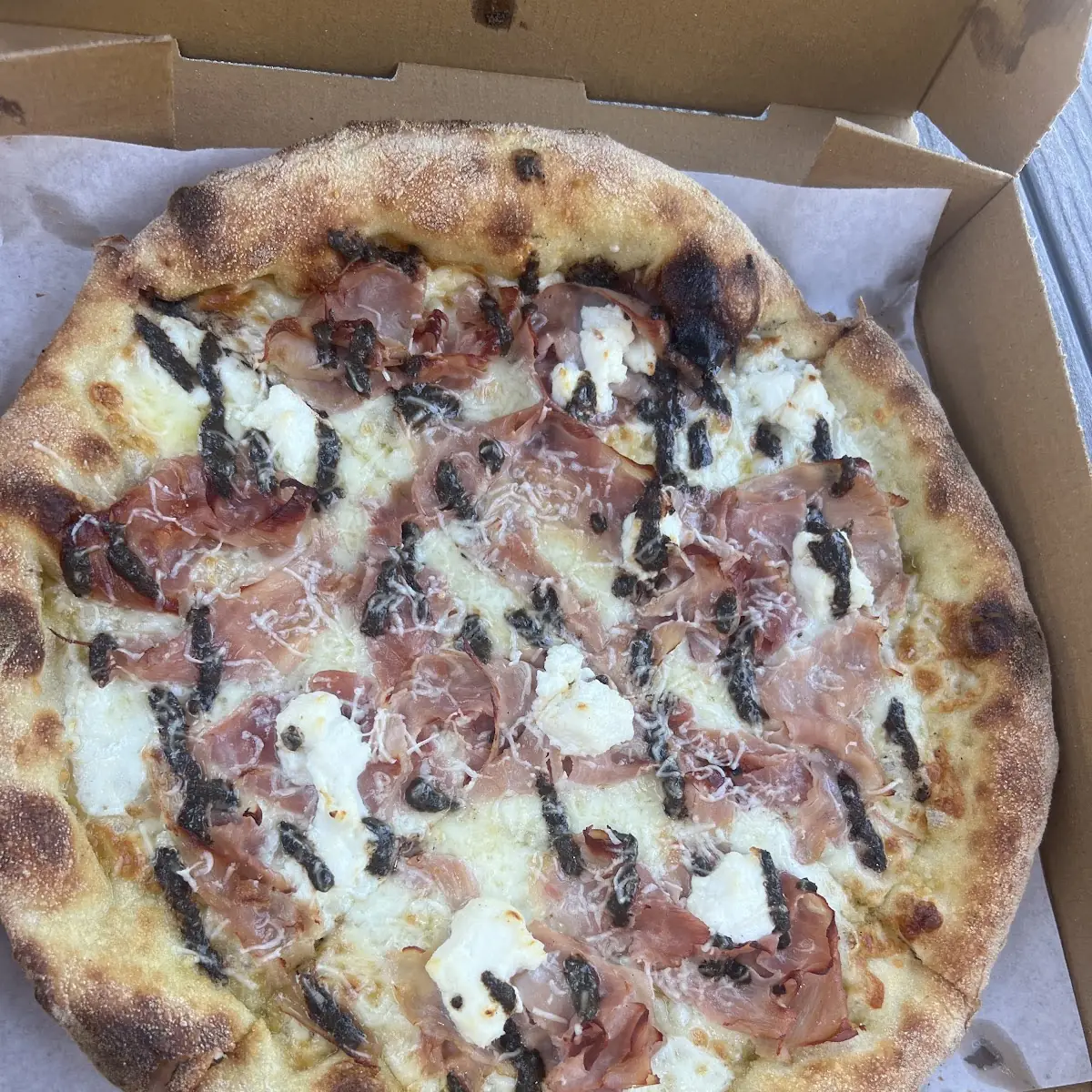 Truffle Ham & Cheese Pizza