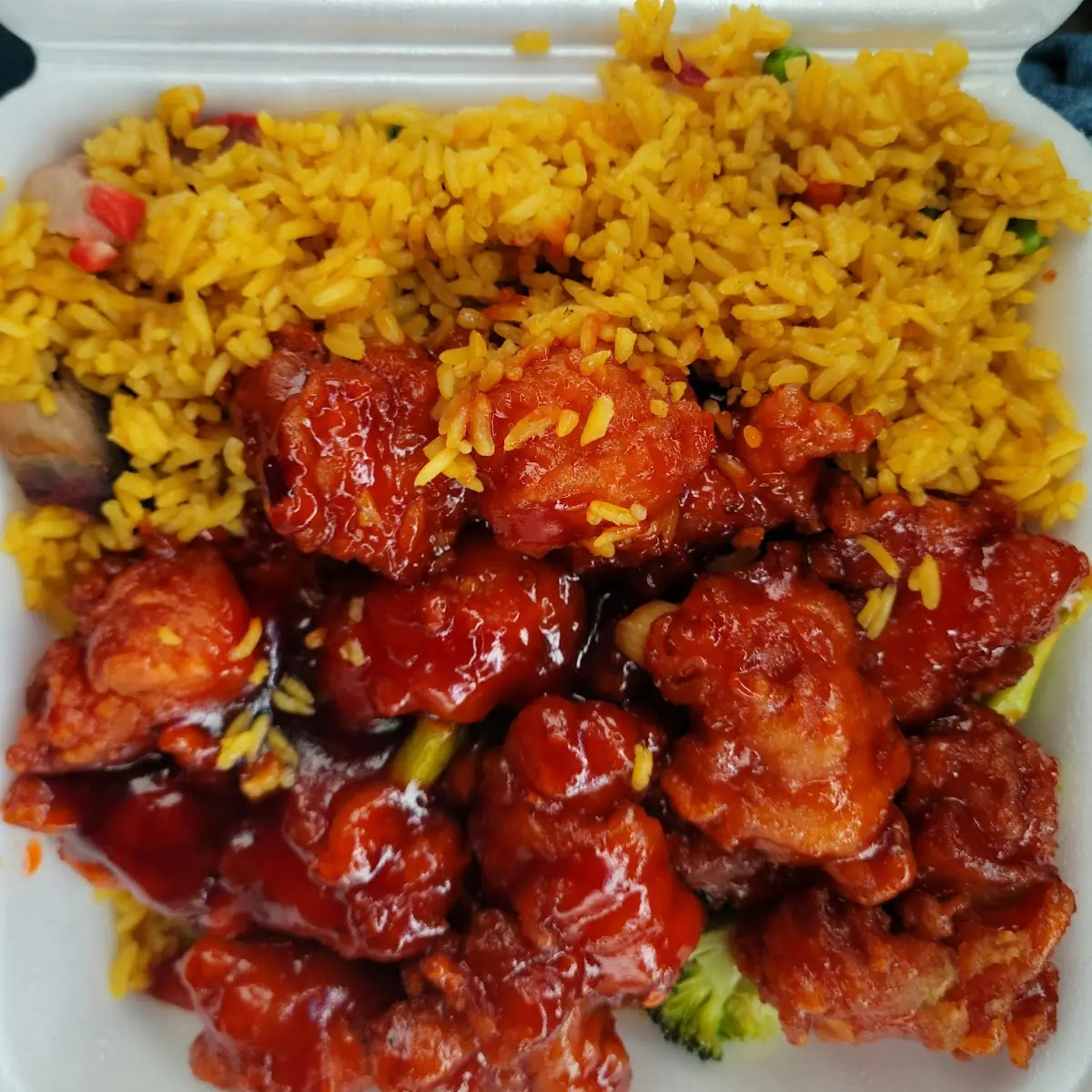 General TSO's Chicken Lunch