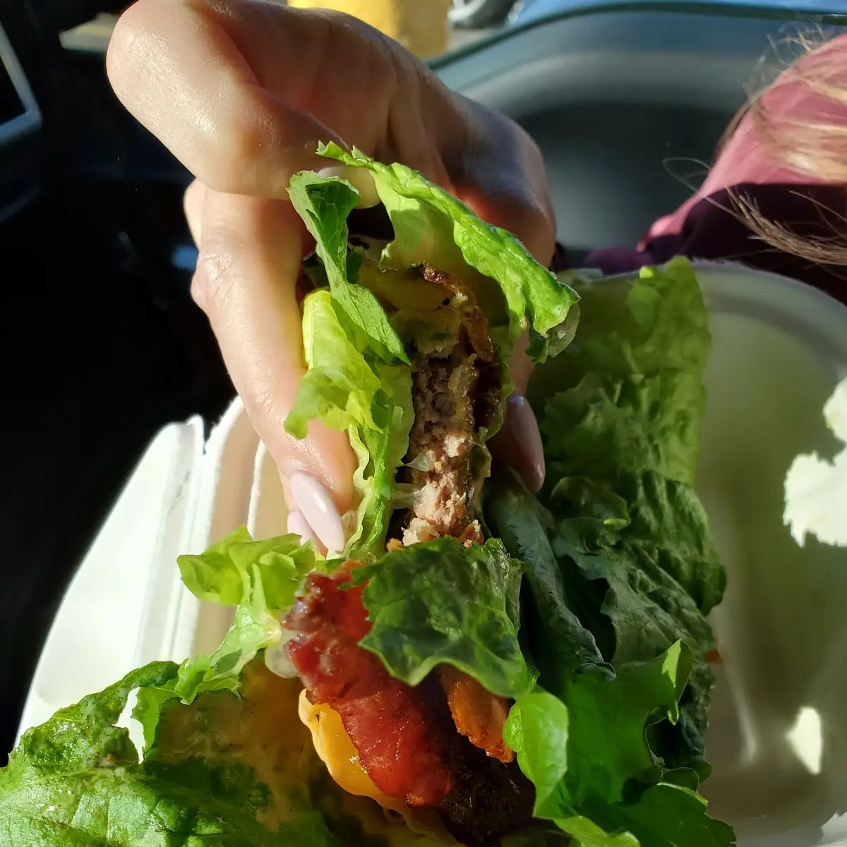 Lettuce Wrap Burger