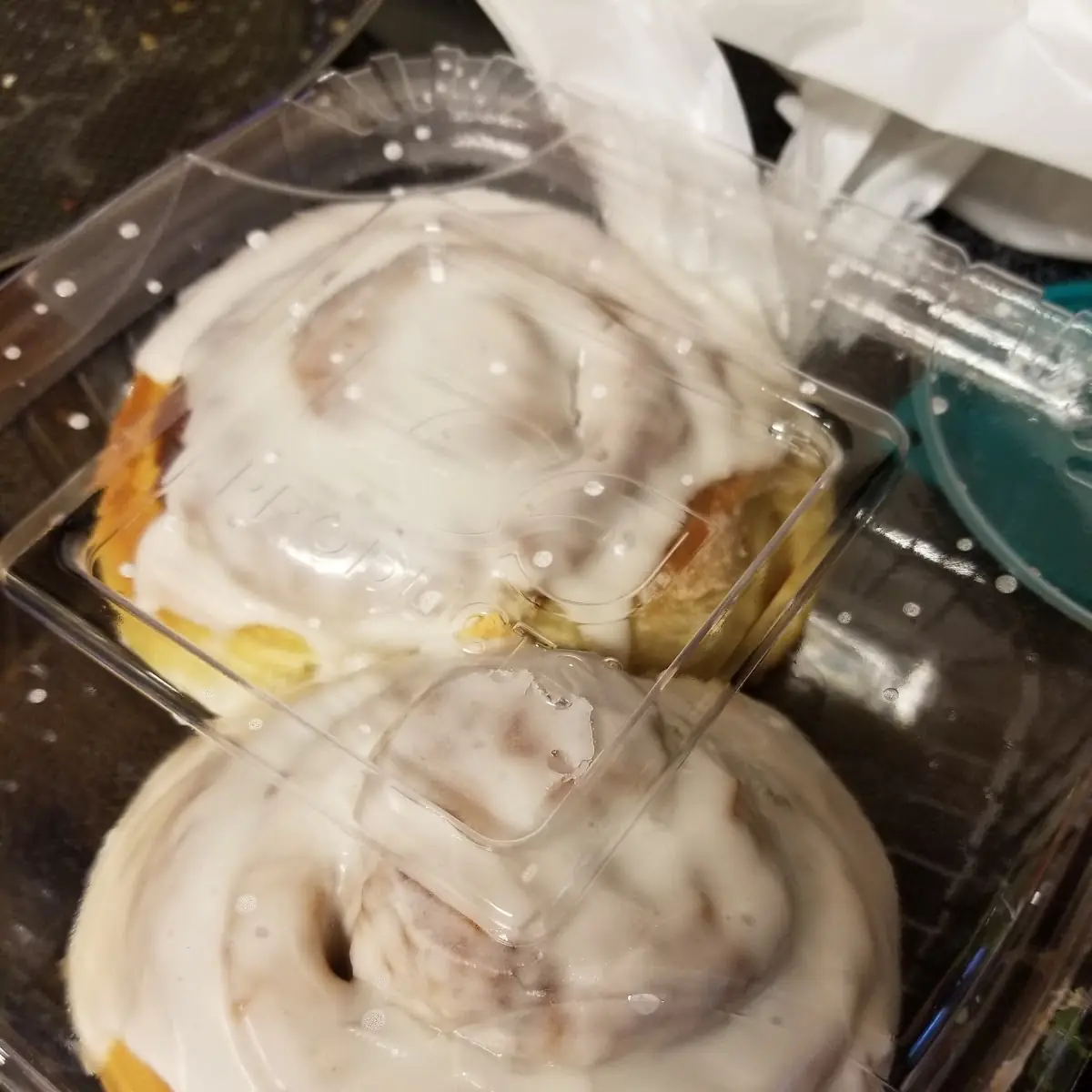 Frosted Cinnamon Roll