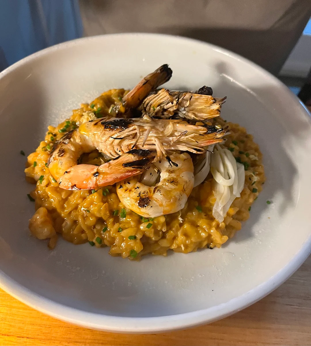Saffron Prawn Risotto