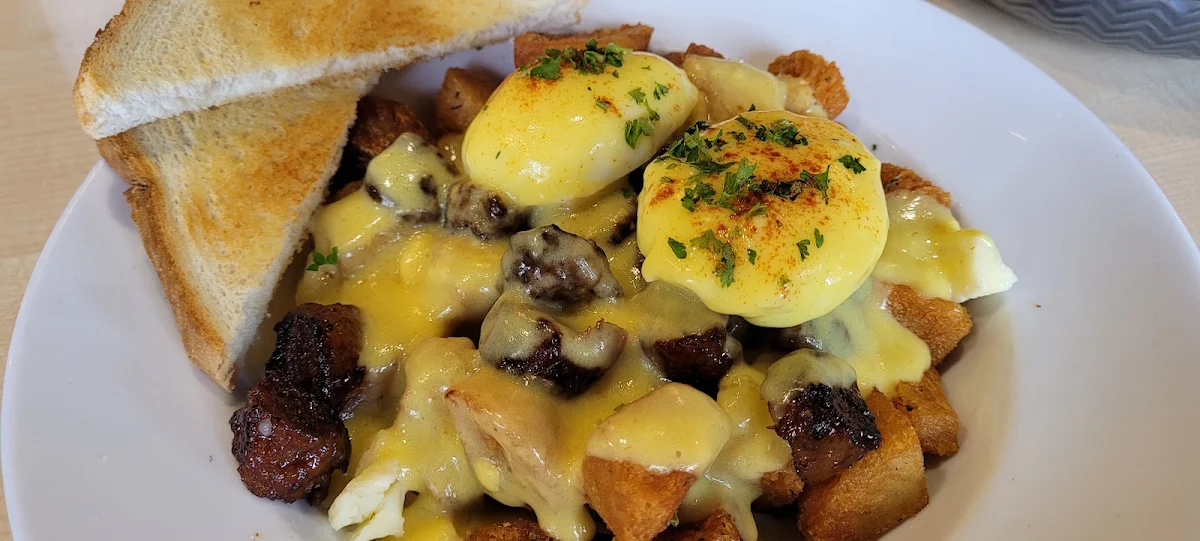 Breakfast Poutine with Longganisa Sausage, Rise N' Shine - Forest Lawn