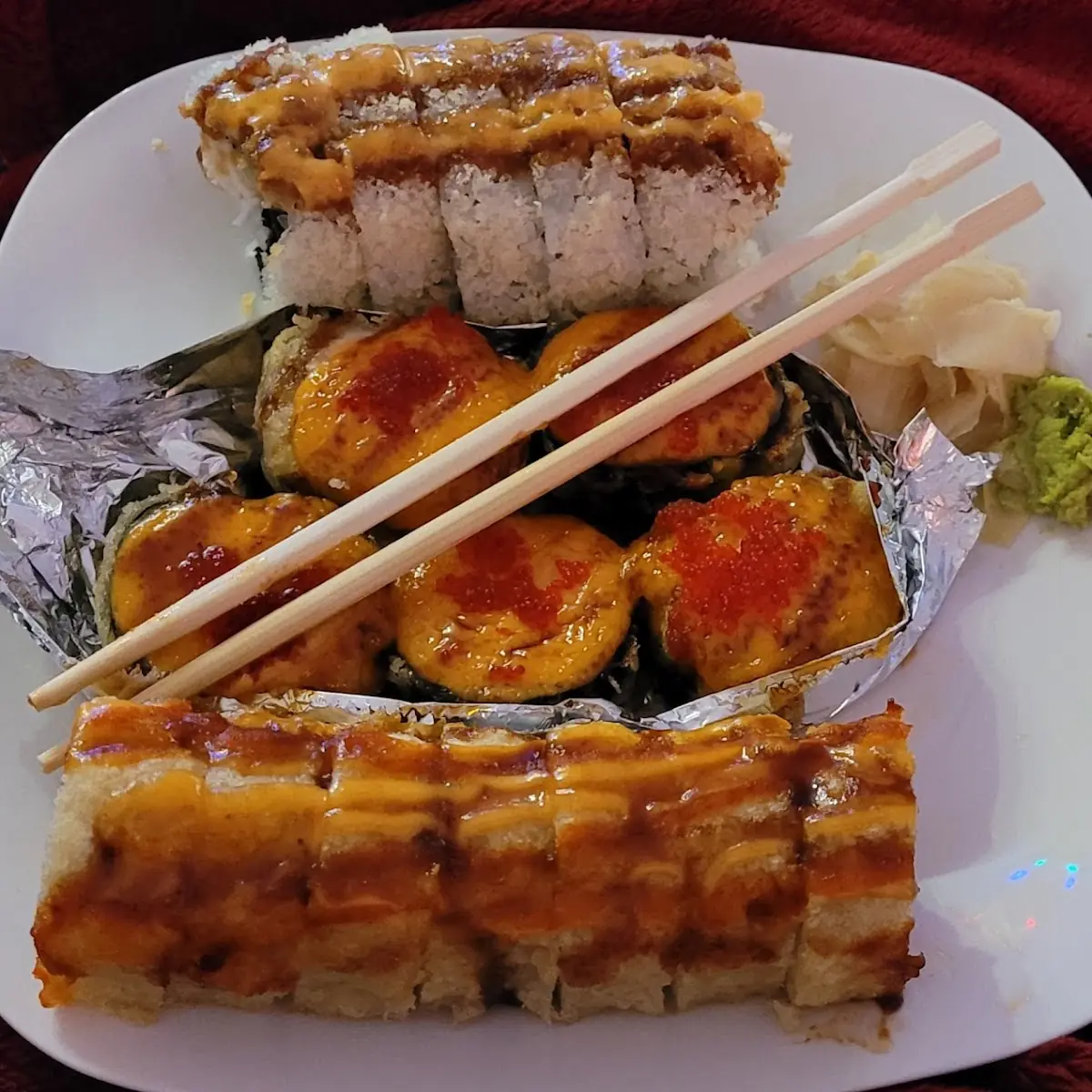 Assorted Sushi Rolls