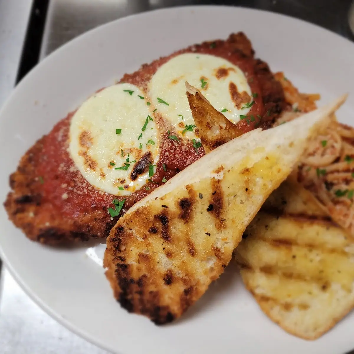Veal or Chicken Parmigiana