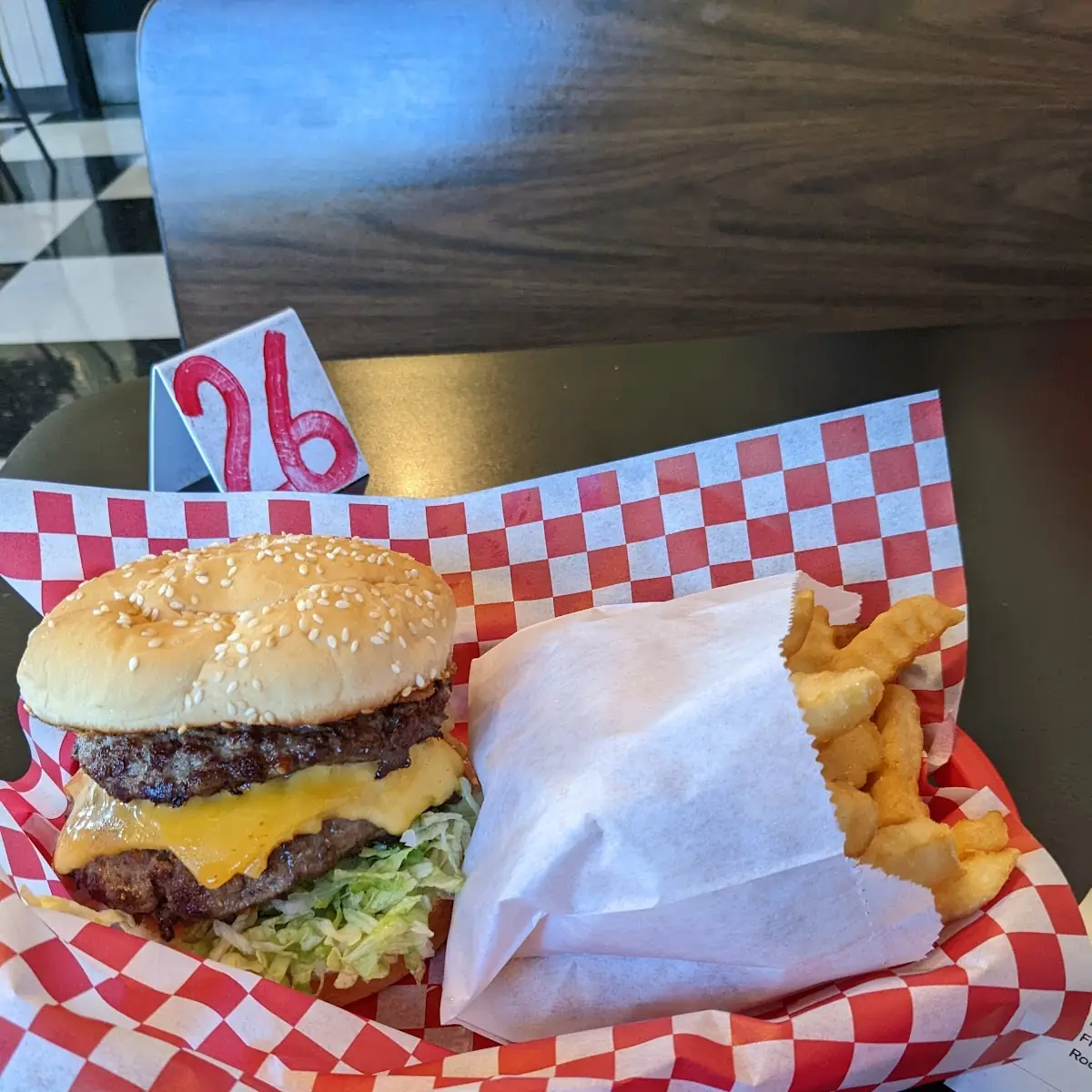 Double Cheeseburger Combo