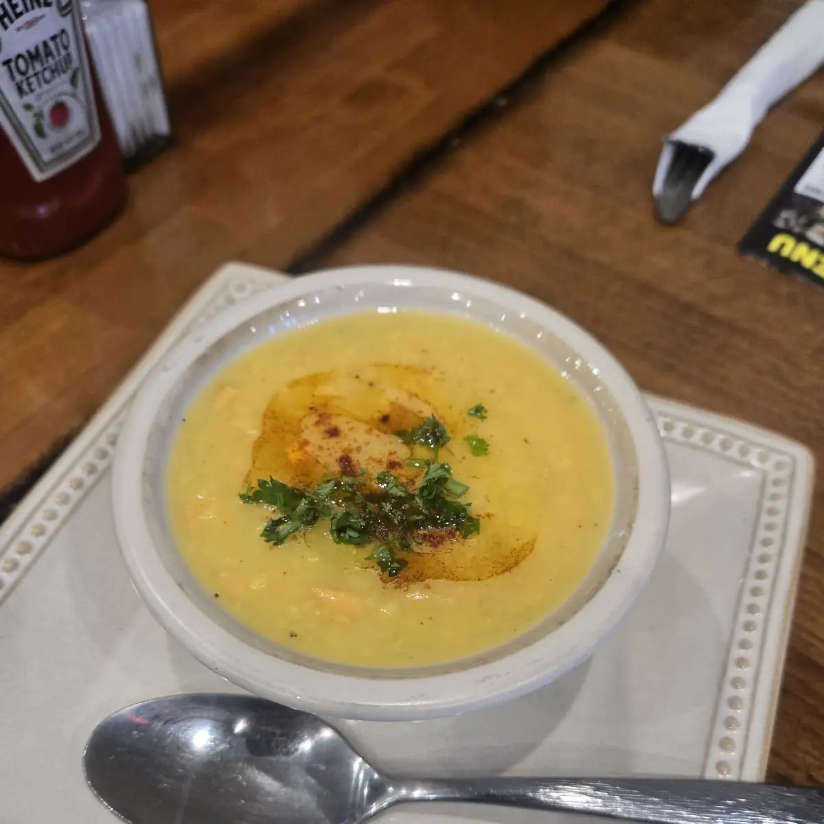 Crushed Lentil Soup Cup