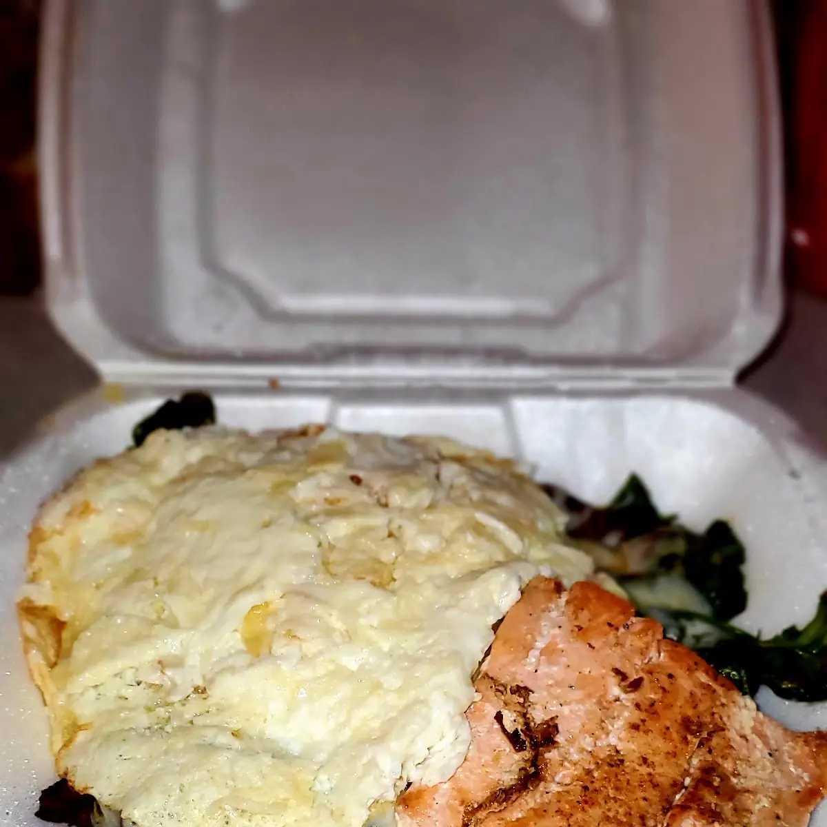 Grilled Salmon Skillet