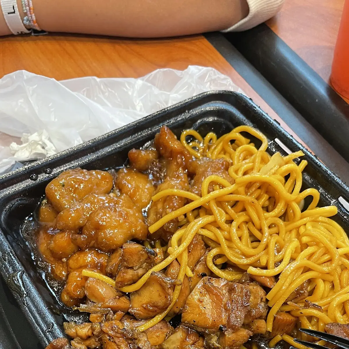 Orange Chicken Lo Mein