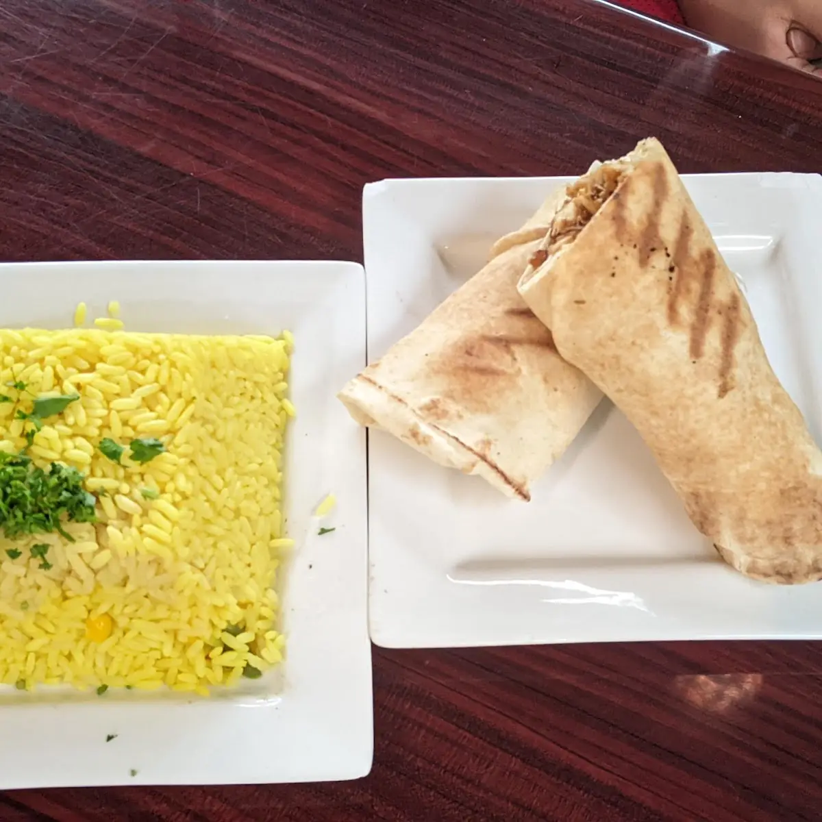 Yellow Rice & Lamb Shawarma