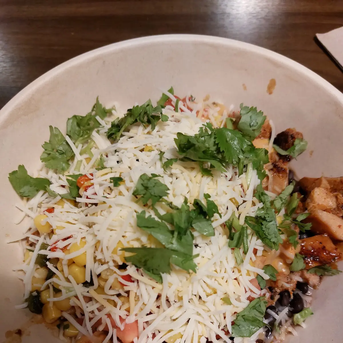 Chicken Double Protein Bowl Drink