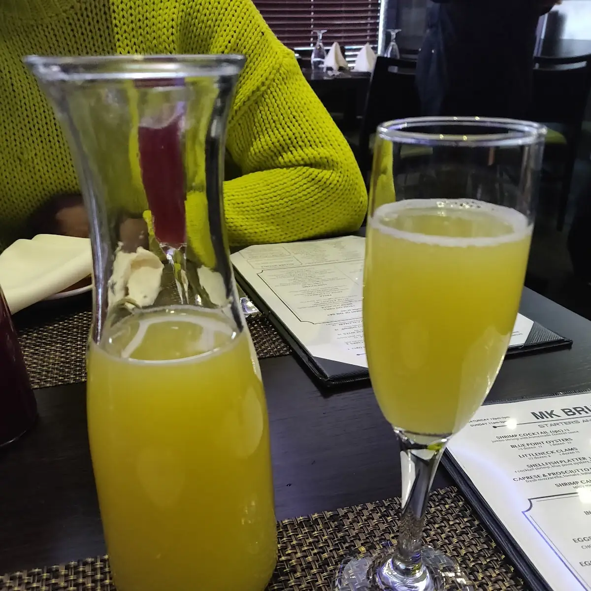 Bottomless Mimosas