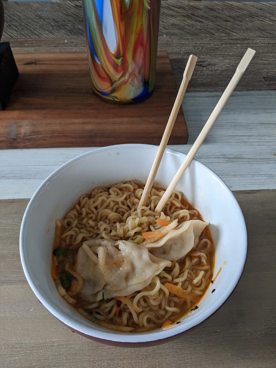 Spicy Ramen Dumplings