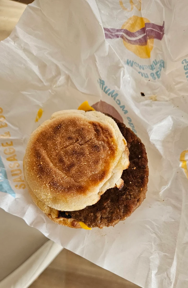 Bacon and Egg Mcmuffin, McDonalds Murray Bridge