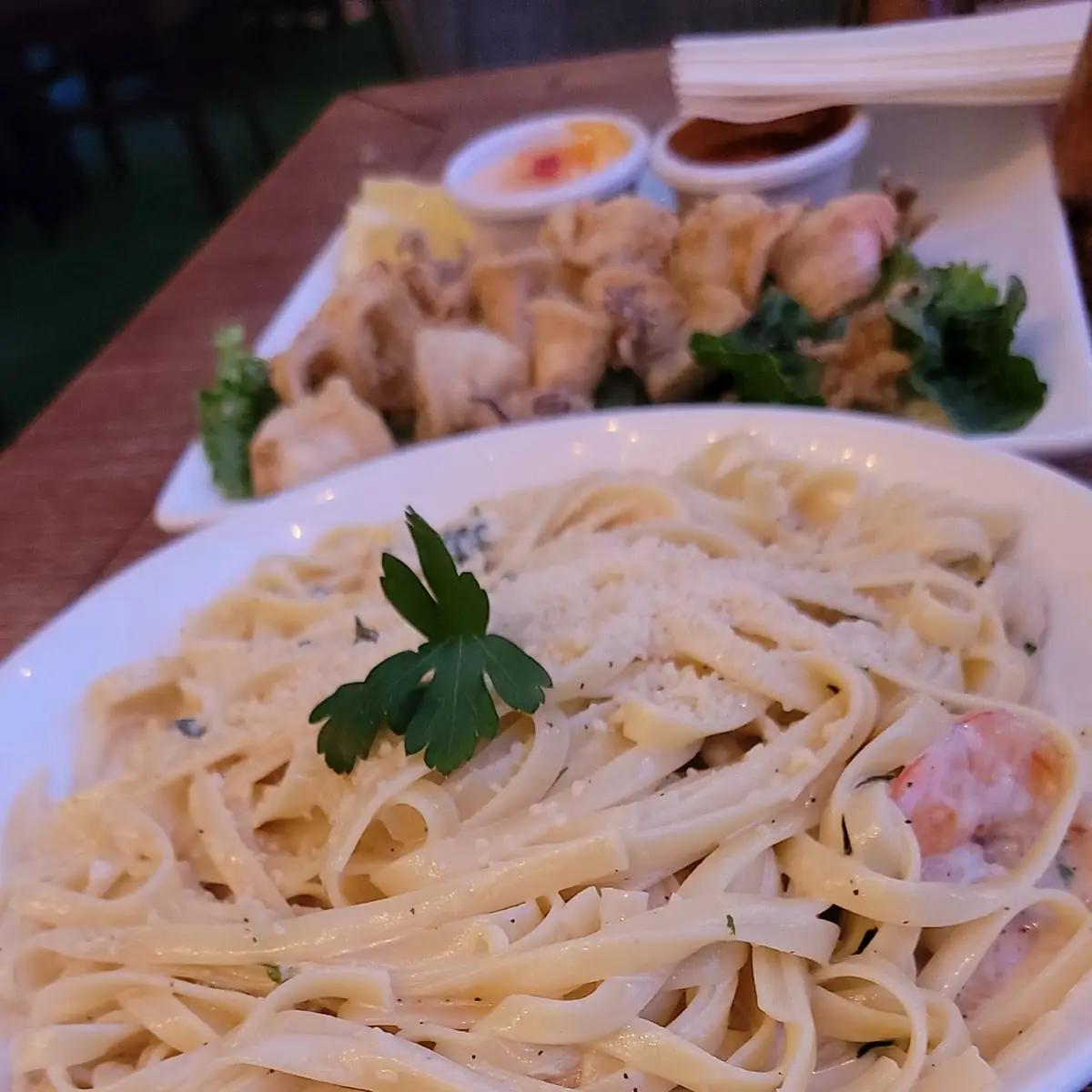 Shrimp Alfredo