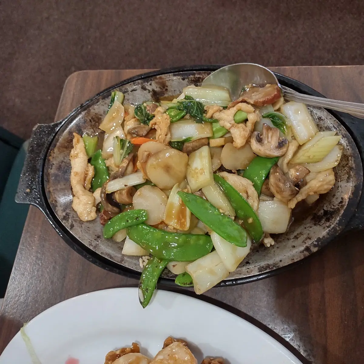 Chicken Beef and Shrimp Chow Mein