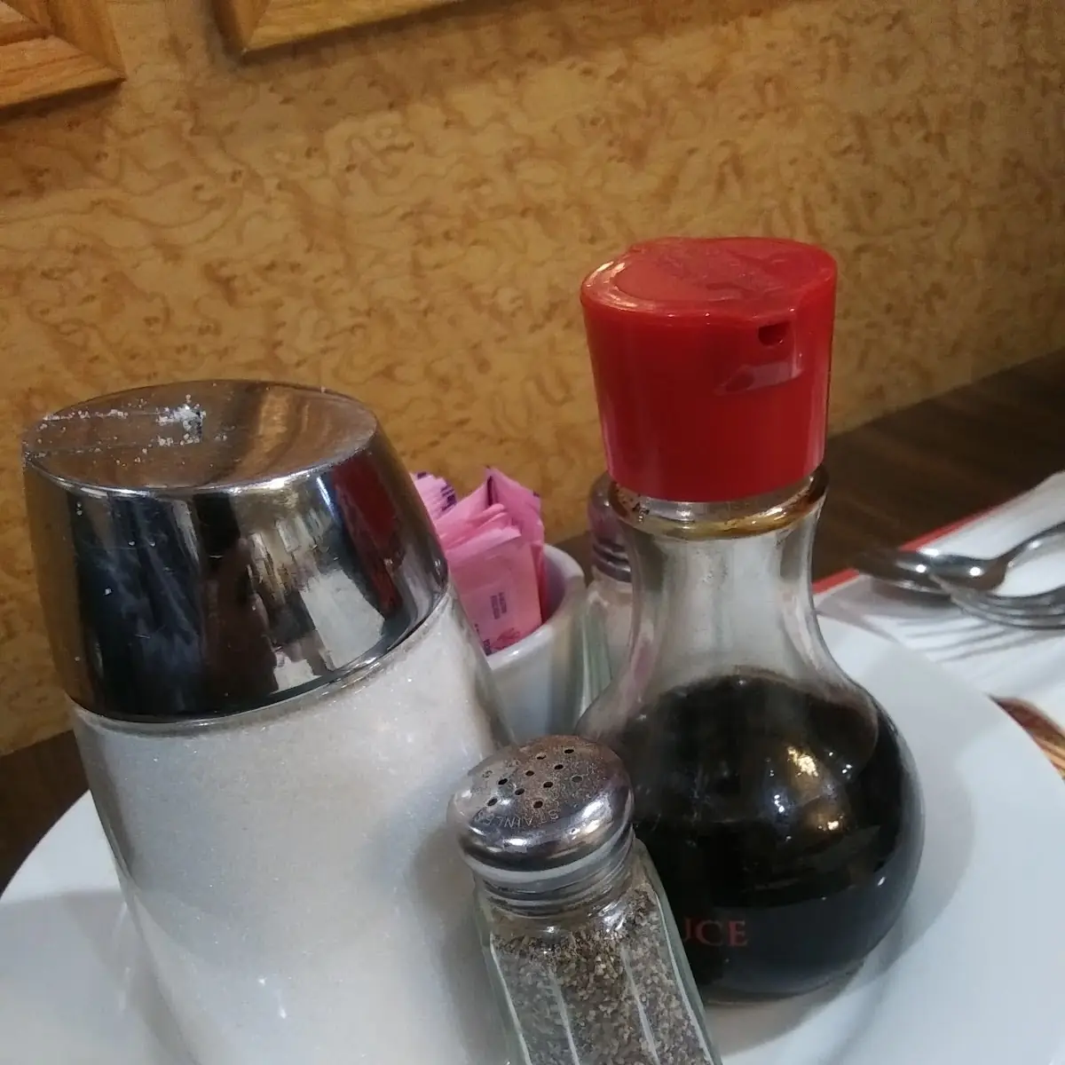 Soy Sauce & Sugar & Black Pepper