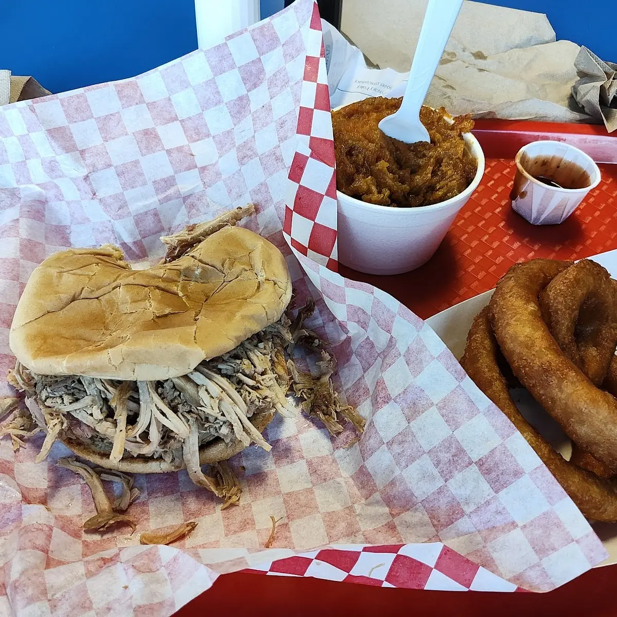 Large Pulled Pork Plate