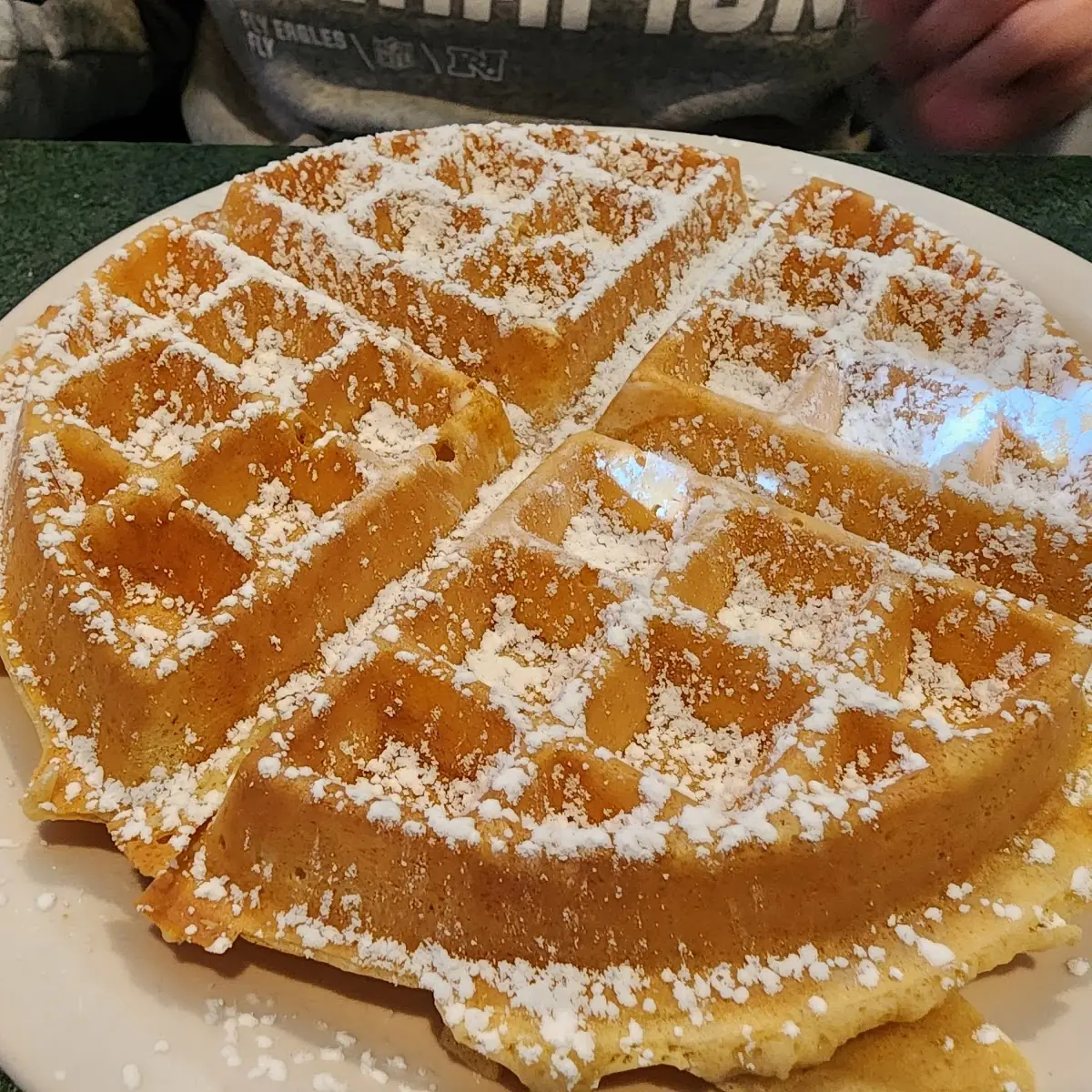 Carrot Cake Waffles