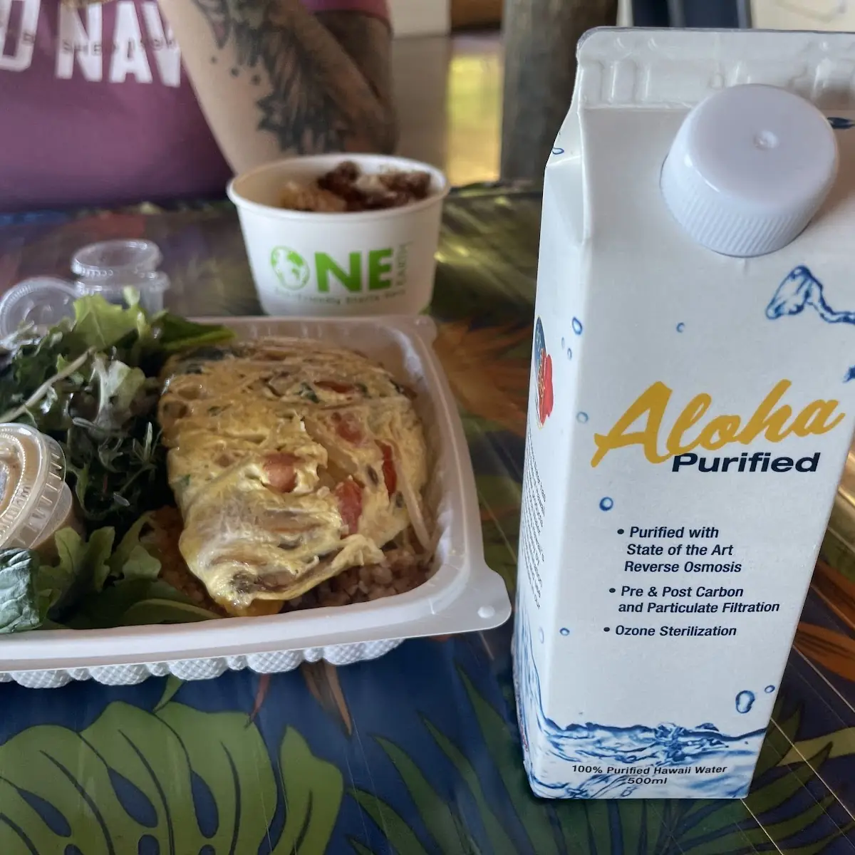 Veggie Omelette Plate