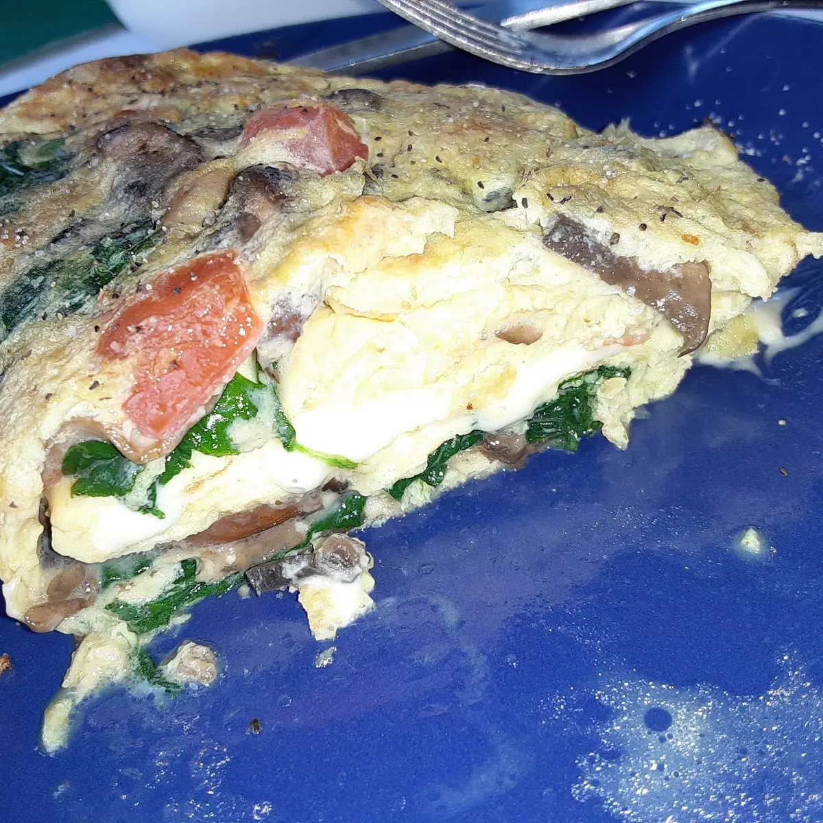 Egg White Veggie Omelet