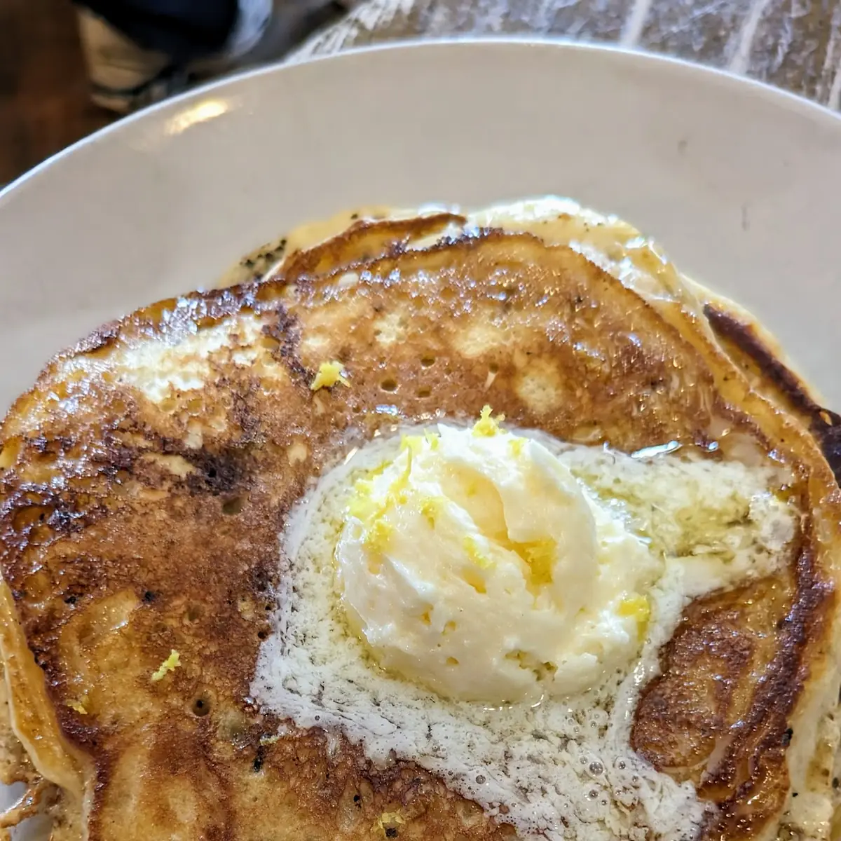 Brown Butter Pancakes