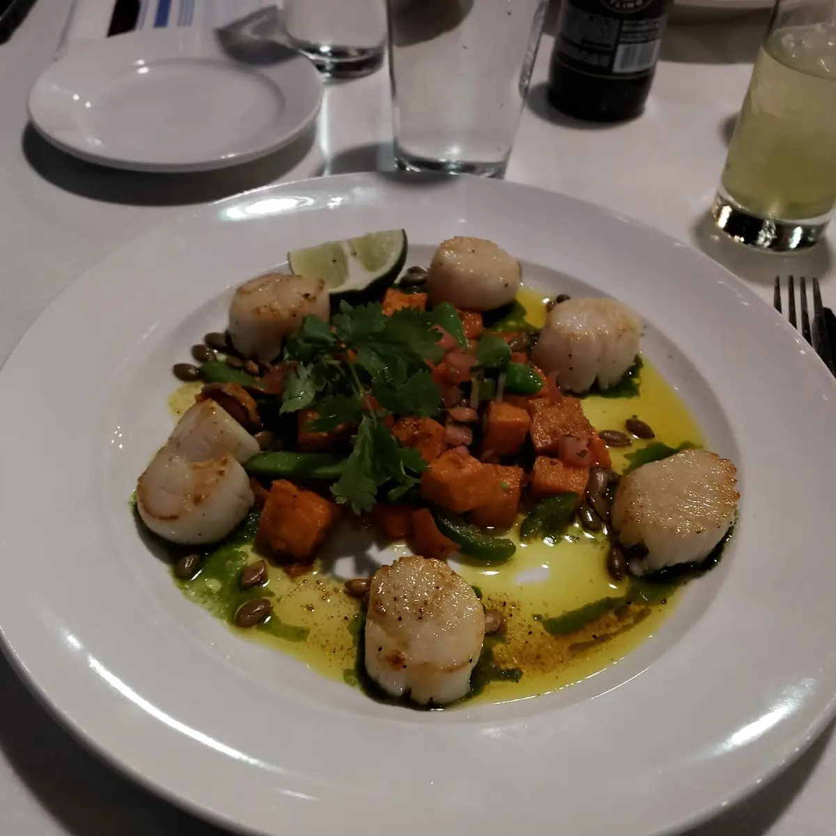 Seared Sea Scallops
