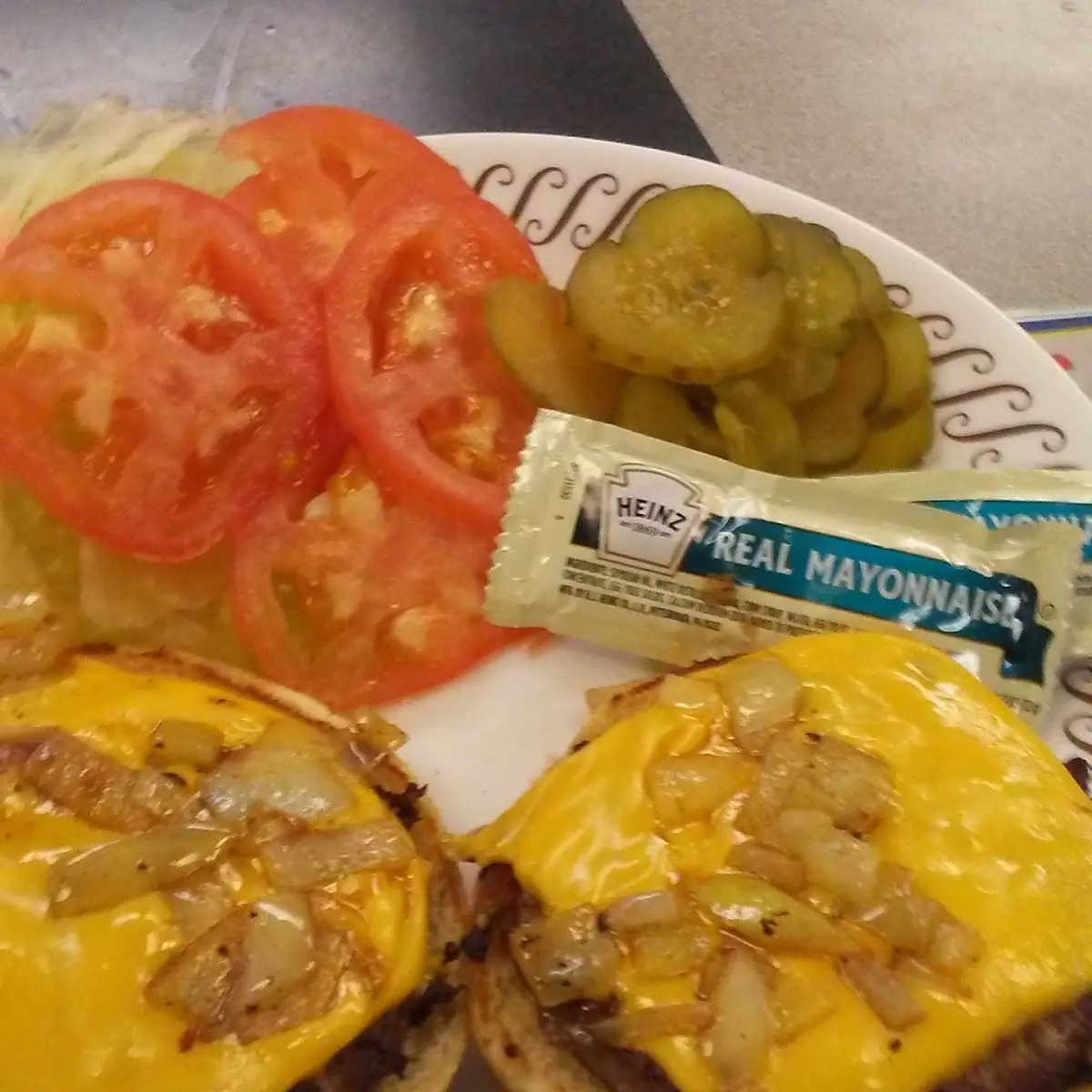 Burger Plate