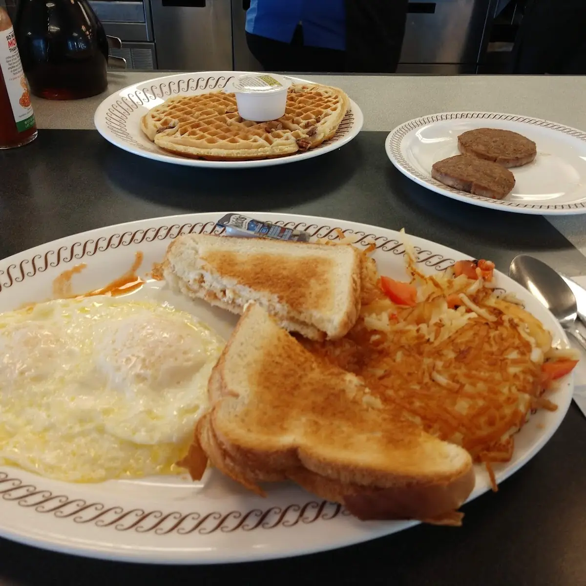Grilled Chicken with Egg