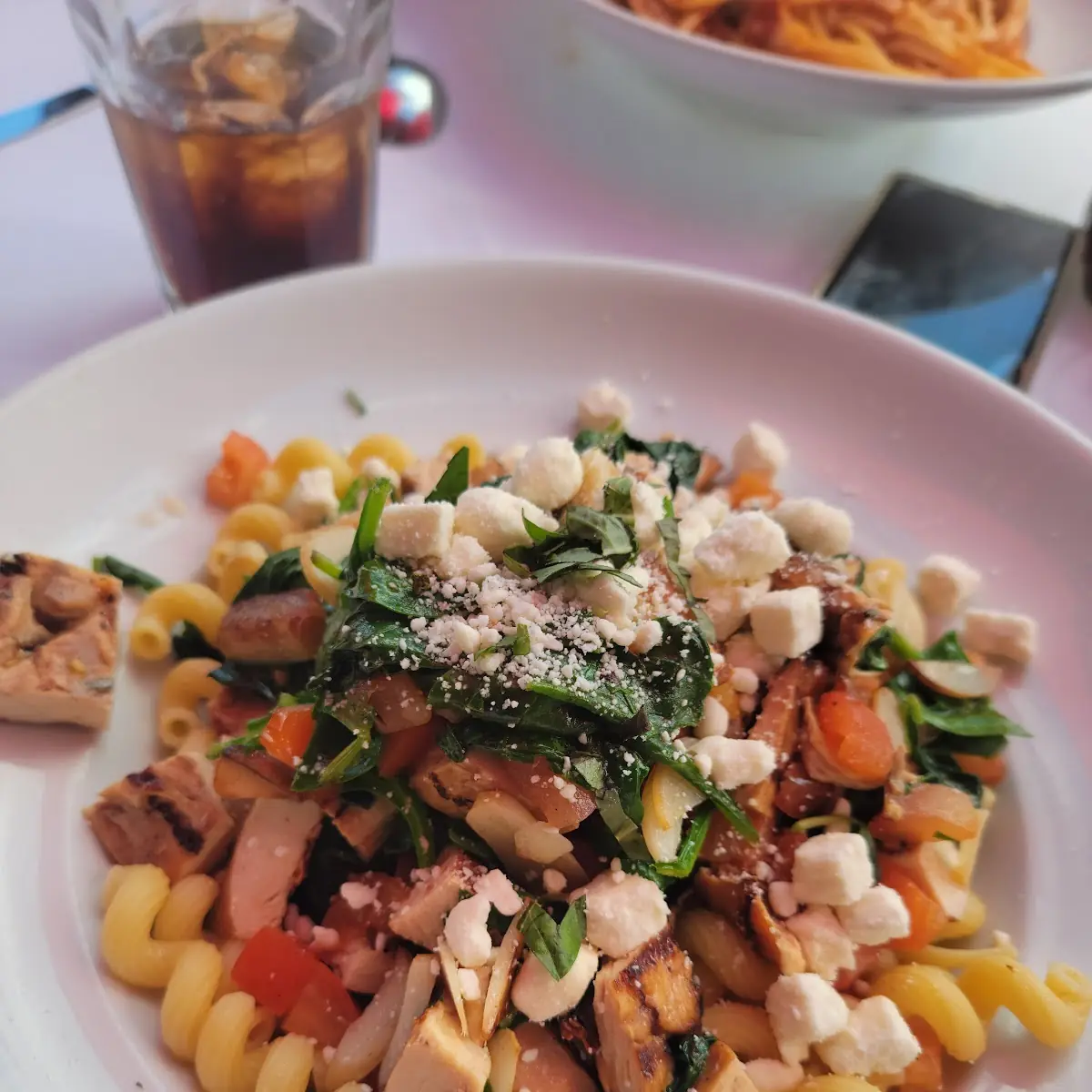 Pasta Chicken Feta Cheese