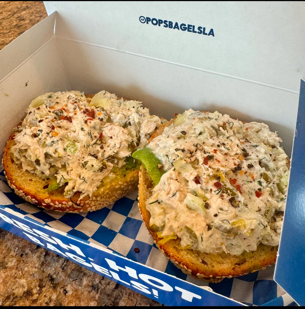 Tuna or Chicken Salad Melt