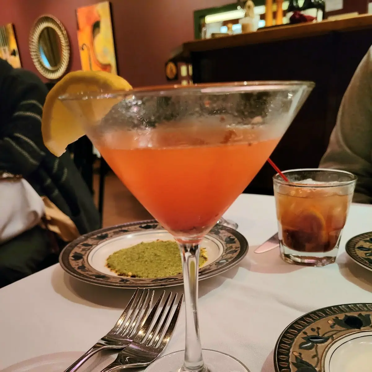 Strawberry Lemon Drop Martini