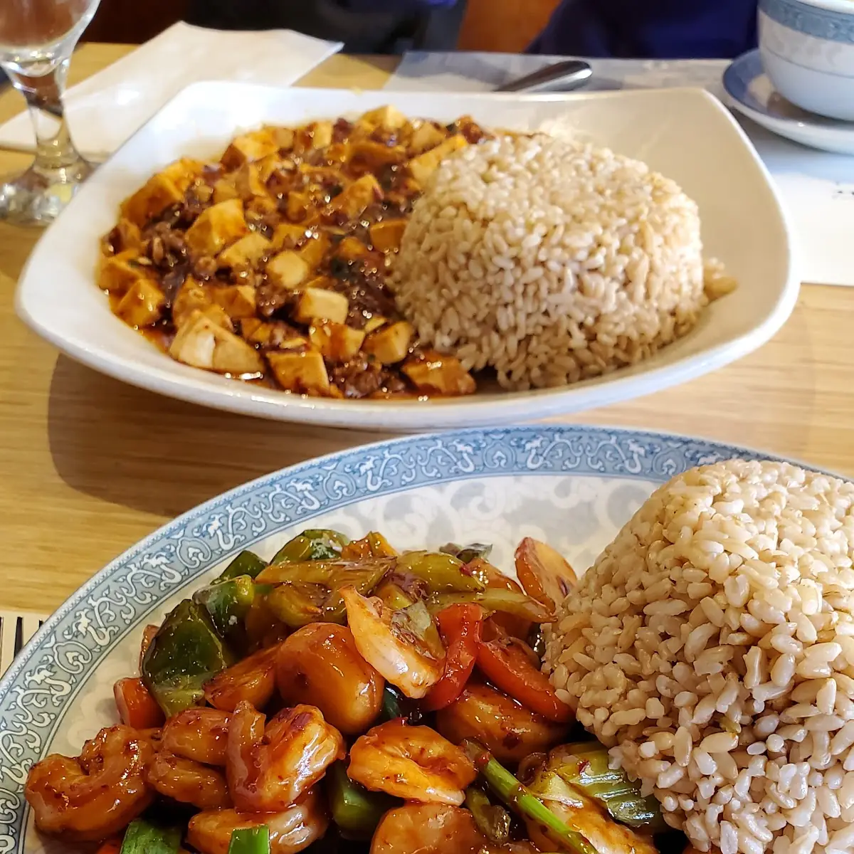 Shrimp with Yu-Shiang Garlic Sauce