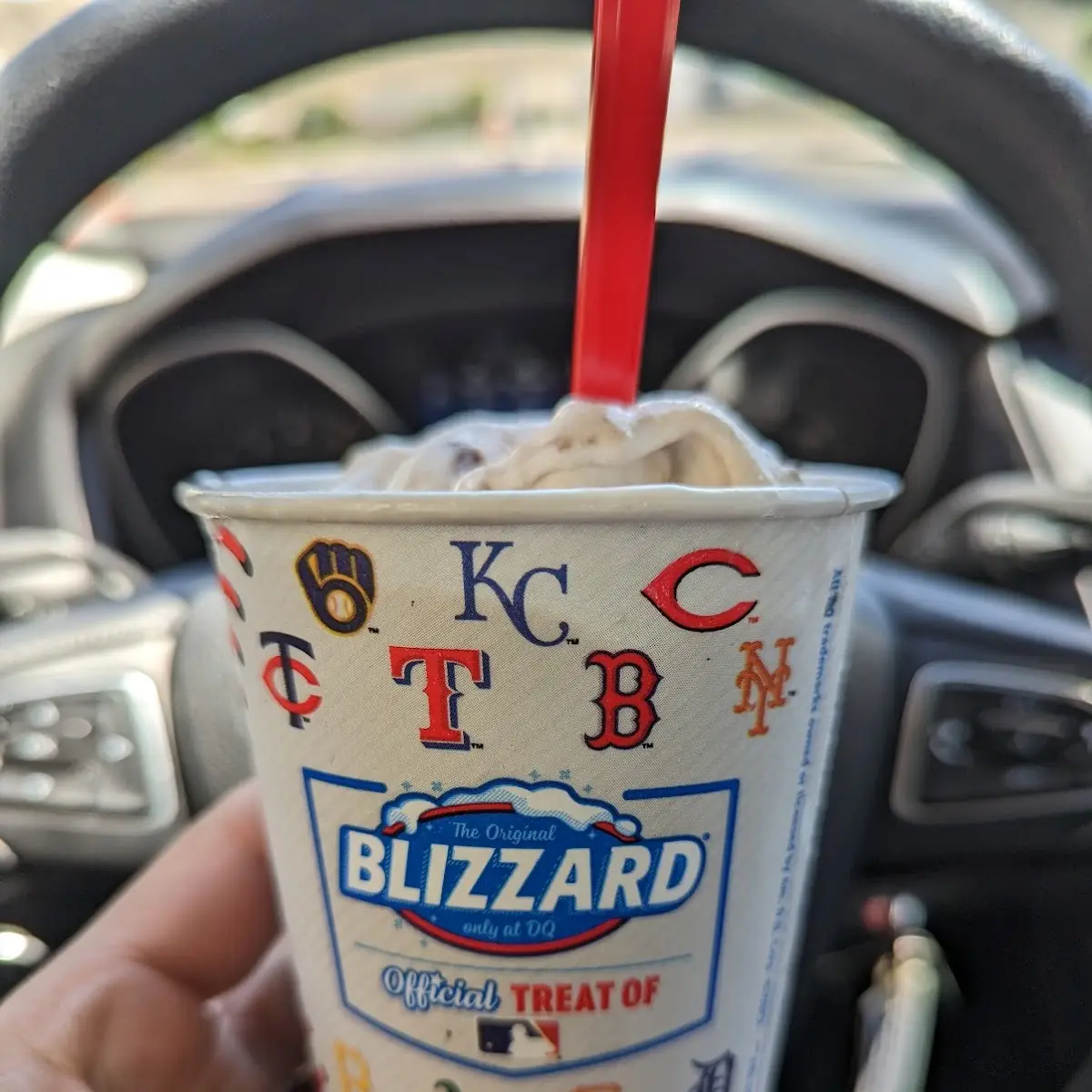 Brownie Batter Blizzard Treat