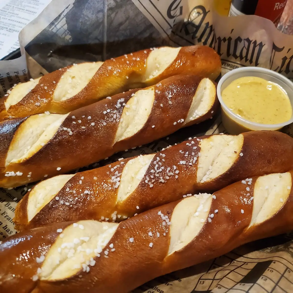 Bavarian Pretzel Bites