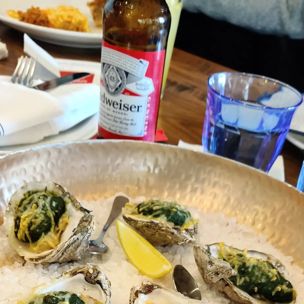 Oysters Rockefeller