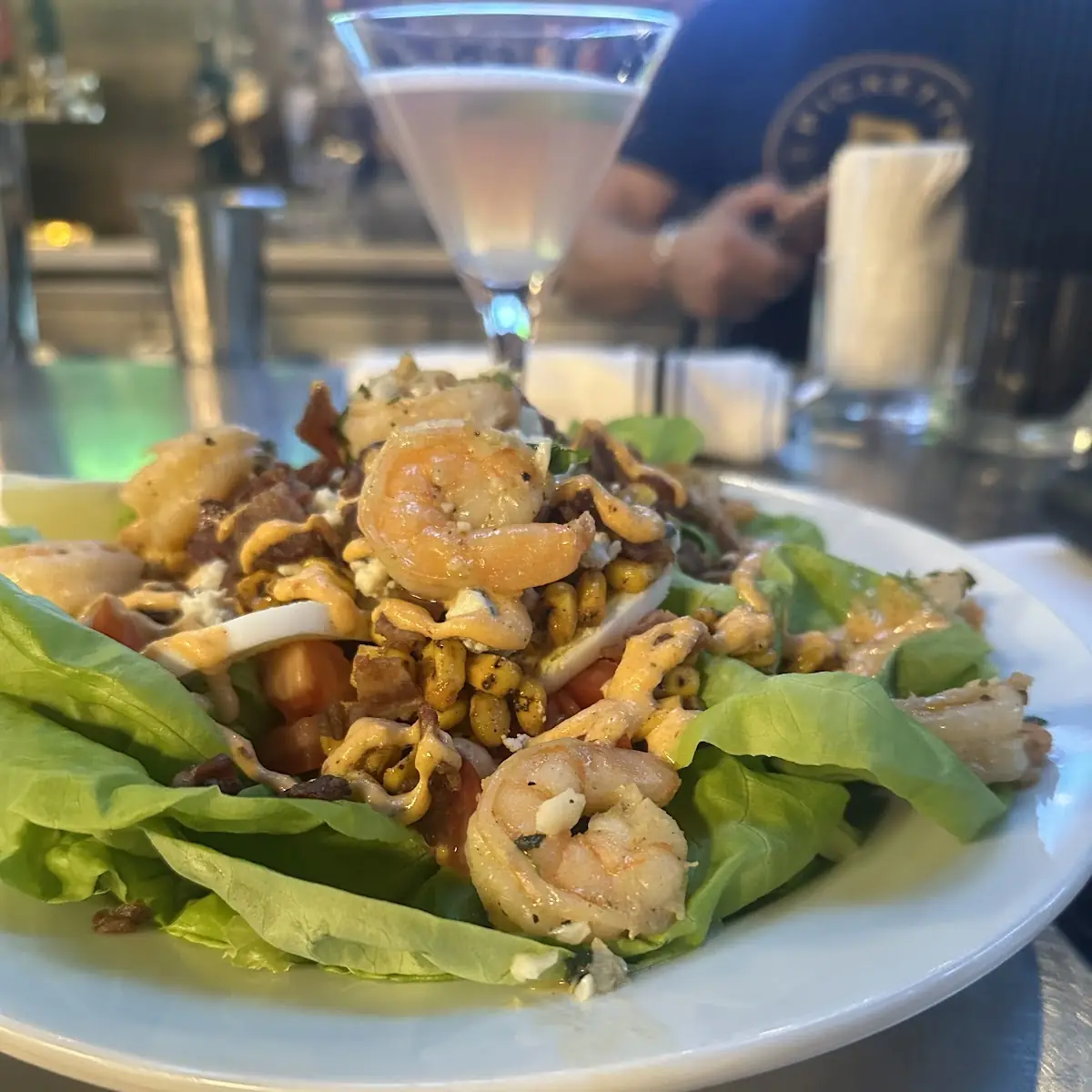 Grilled Shrimp Cobb Salad