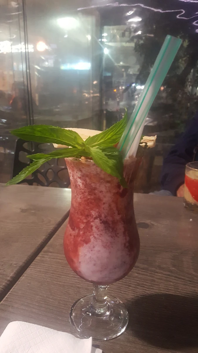 Berry Mocktail, Brimo's Cafe & Restaurant & Merrylands Charcoal Chicken