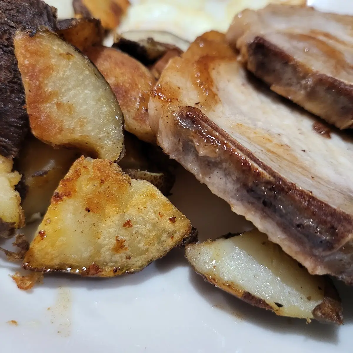 Pork Chops & Eggs