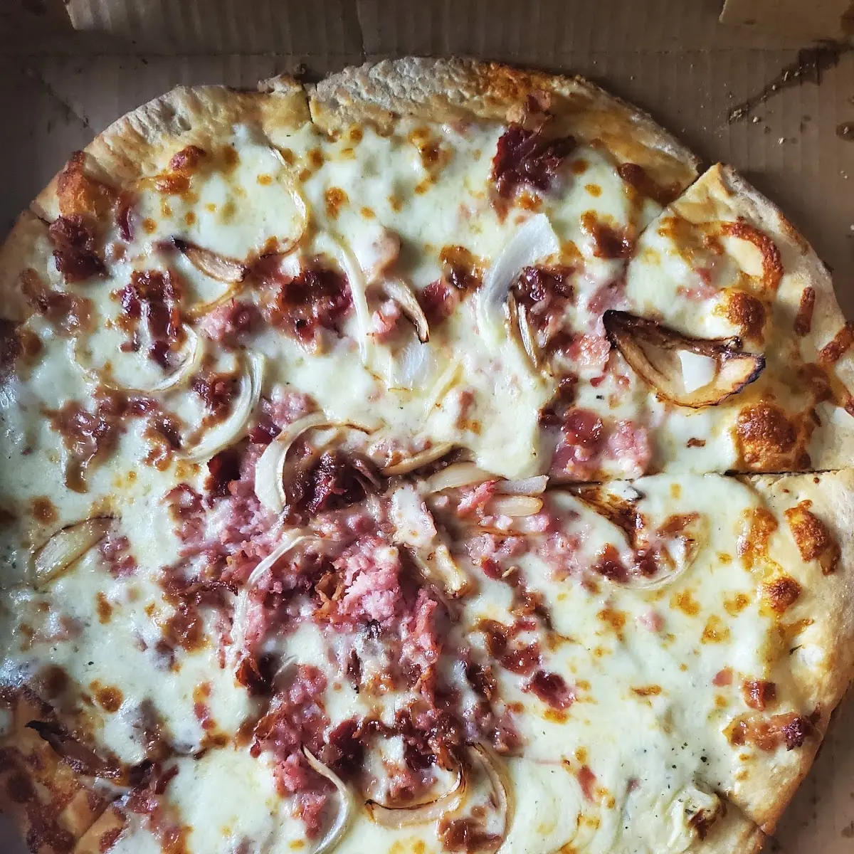 Pizza Carbonara