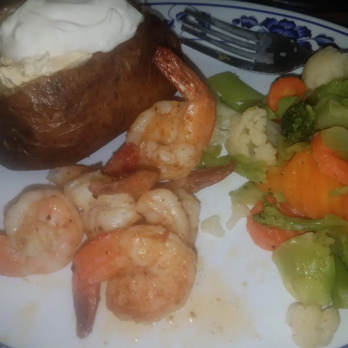 Grilled Shrimp Dinner