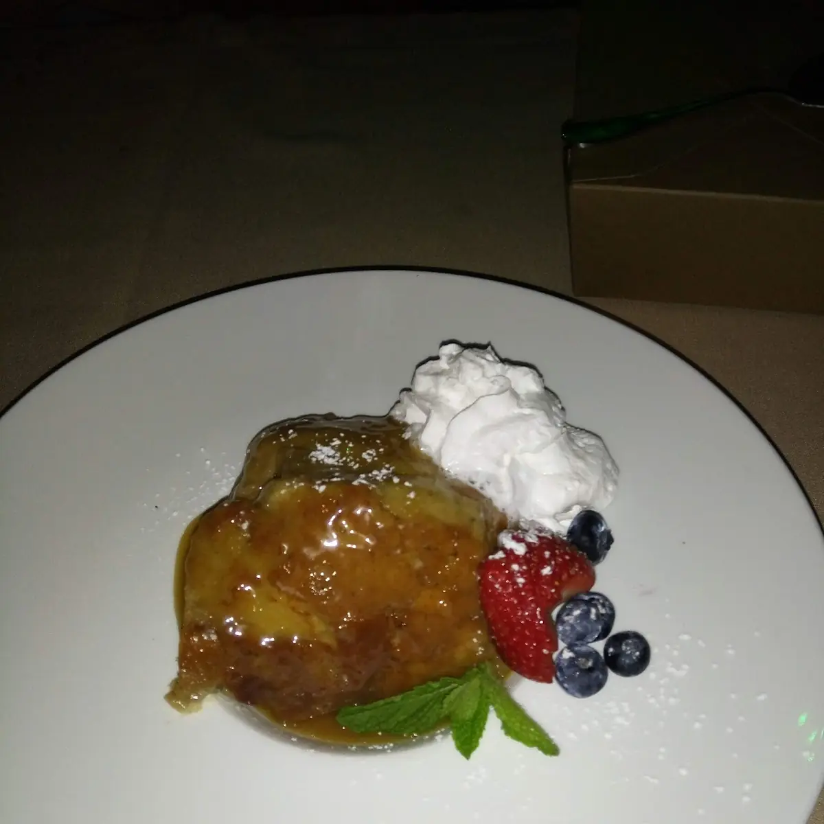 Banana Foster's Bread Pudding