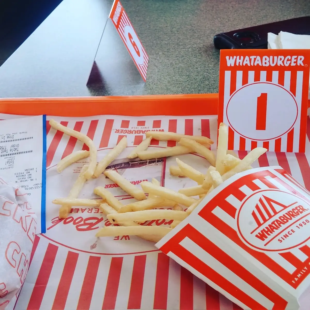 Their Fries with Spicy Ketchup