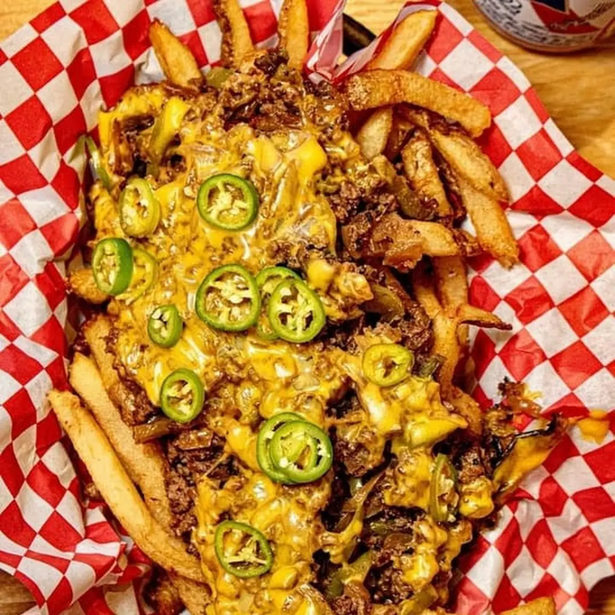 Chopped Cheese Fries Hand Cut