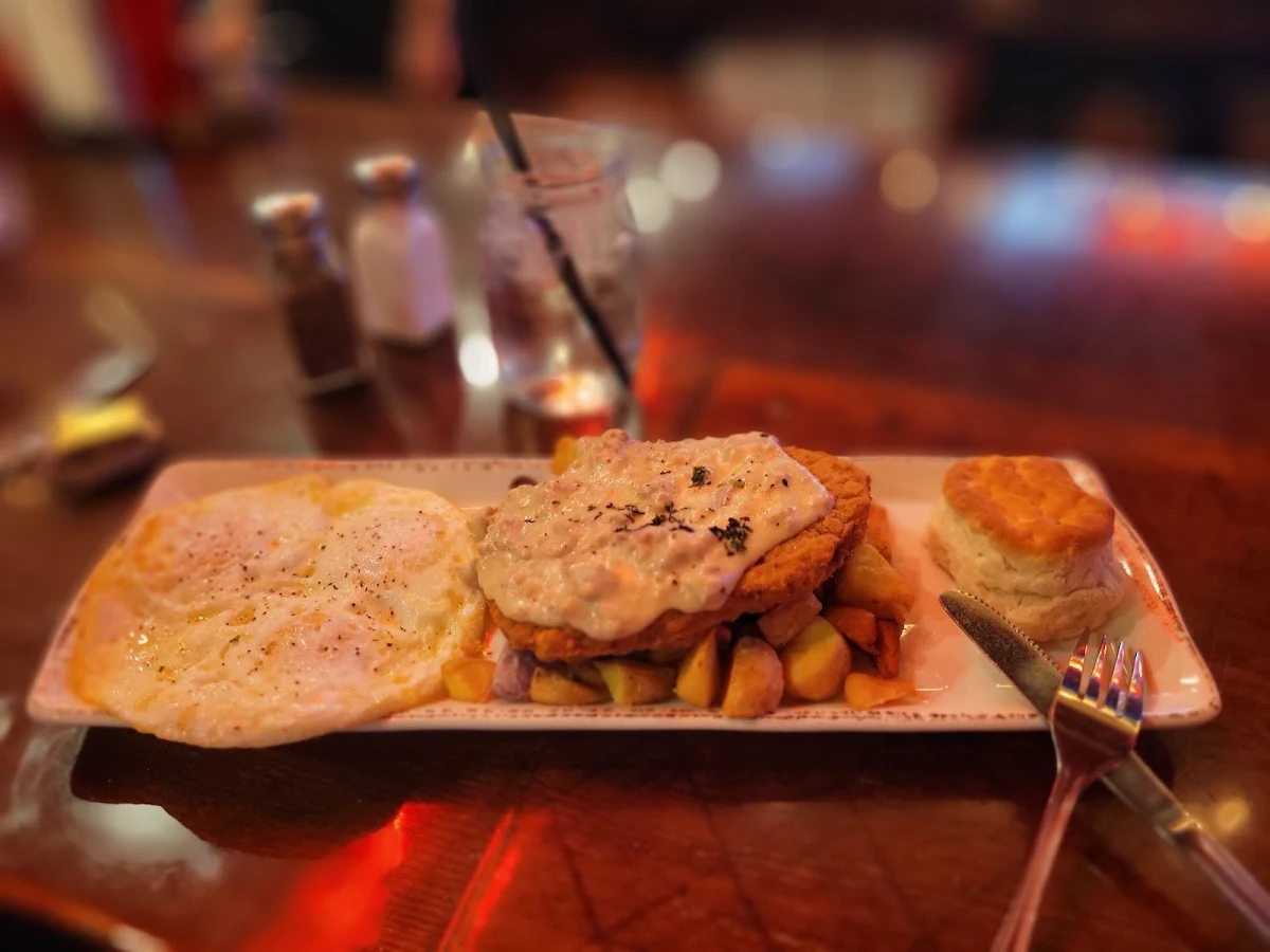 Country Fried Steak & Eggs