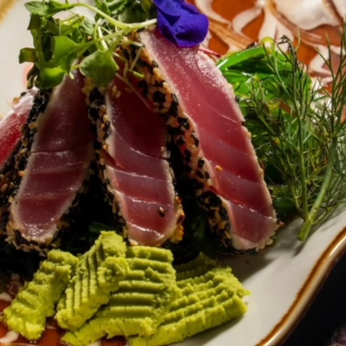 Asian Seared Ahi Tuna