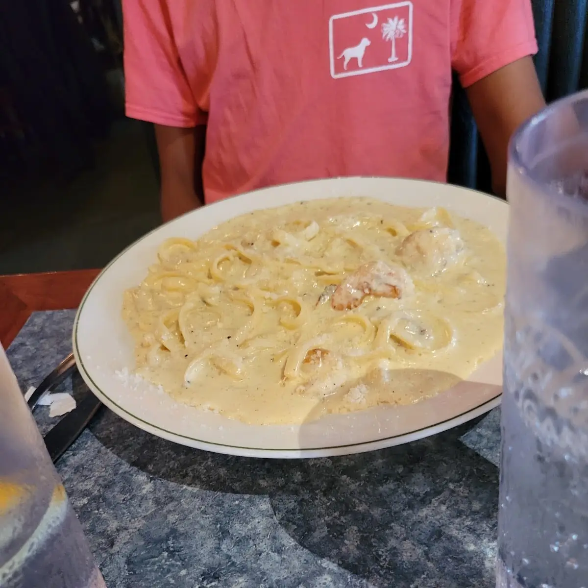 Shrimp Alfredo